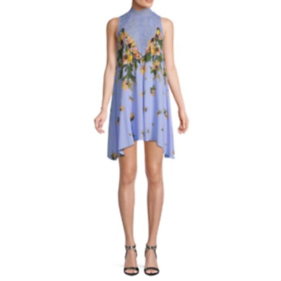 Intimately Free People • Purple, Floral Slip Dress - Picture 7 of 8